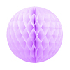 Бумажное украшение шар 40 см светло-сиреневый