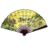 Веер 33х60см с рисунком, №4